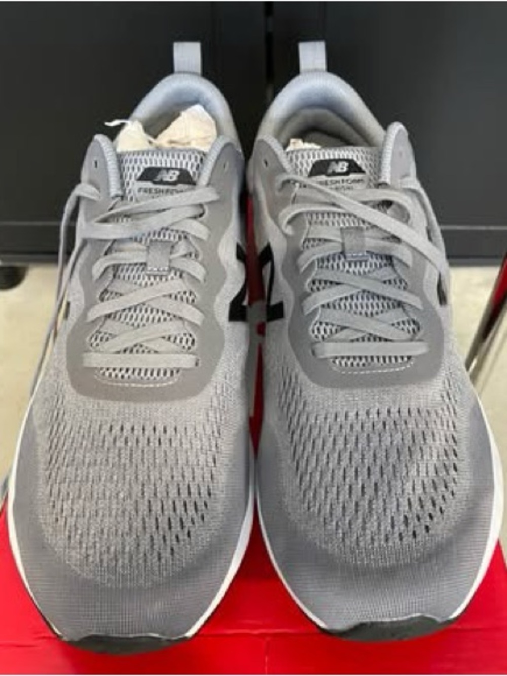 New Balance Men’s Grey Athletic Running Shoes
